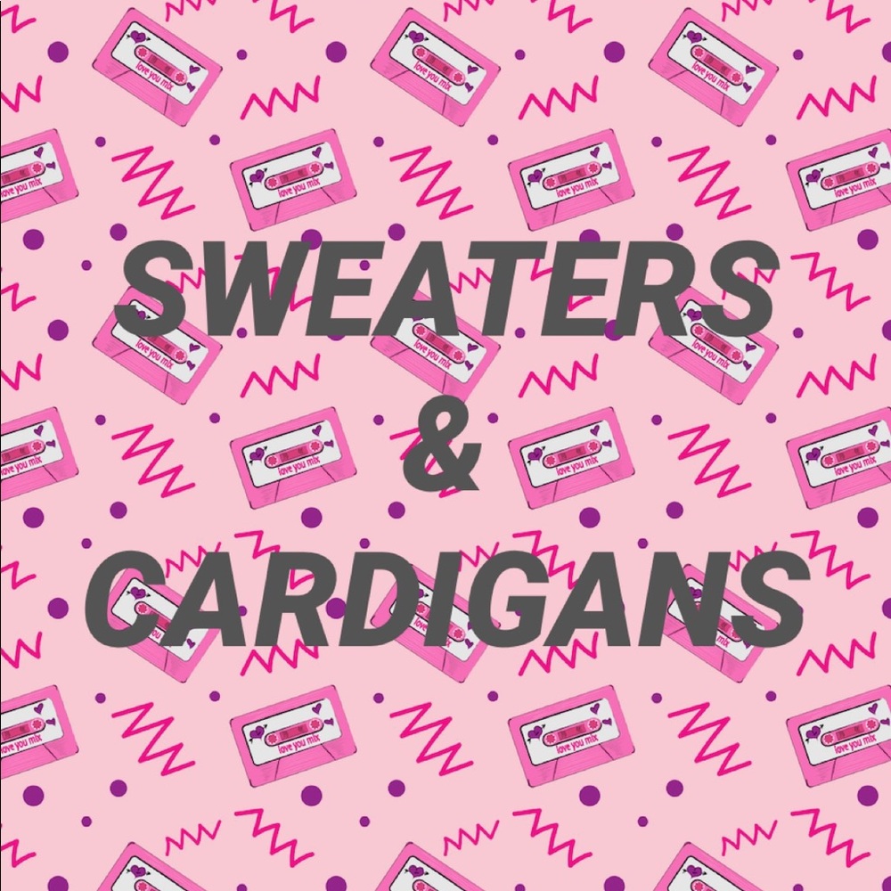 SWEATERS & CARDIGANS AVAILABLE IN MY CLOSET